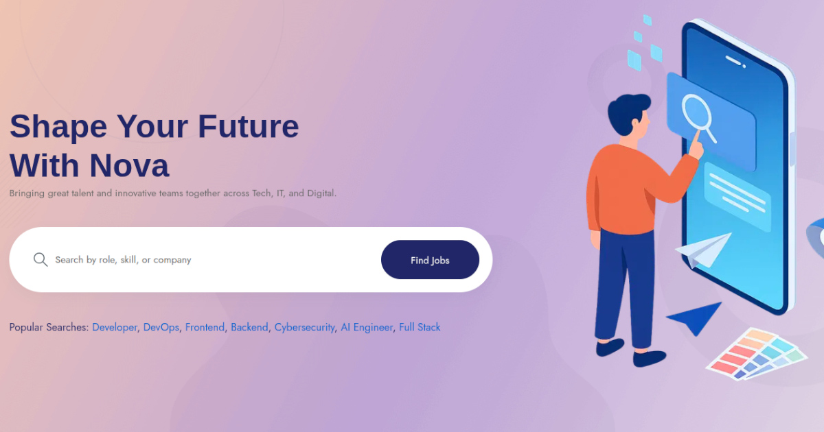 Tech Jobs & Digital Talent Matchmaking | With Nova